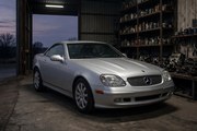 Zilveren Mercedes SLK, eerste generatie